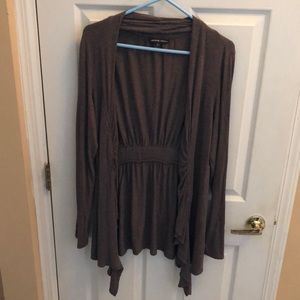Adrienne Vittadini Open Front Cardigan Sz Large
